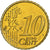 Grécia, 10 Euro Cent, 2003, Athens, Nordic gold, MS(63), KM:184