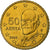 Grécia, 50 Euro Cent, 2003, Athens, Nordic gold, MS(63), KM:186