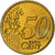Grécia, 50 Euro Cent, 2003, Athens, Nordic gold, MS(63), KM:186
