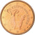 Cypr, 5 Euro Cent, 2009, Miedź platerowana stalą, MS(63), KM:80