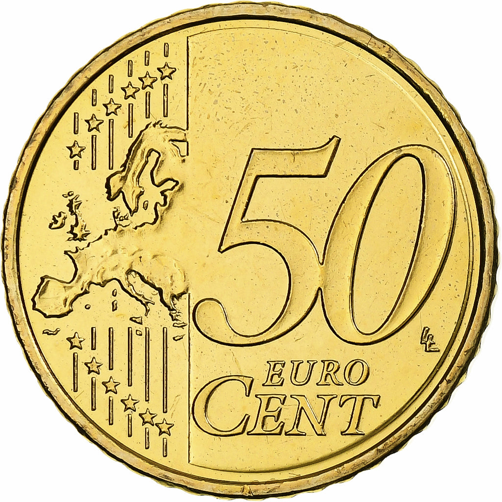 Chipre, 50 Euro Cent, 2009, Nordic gold, MS(63), KM:83