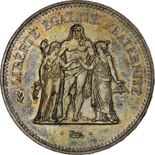 France, 50 Francs, Hercule, 1975, Paris, Argent, SPL+