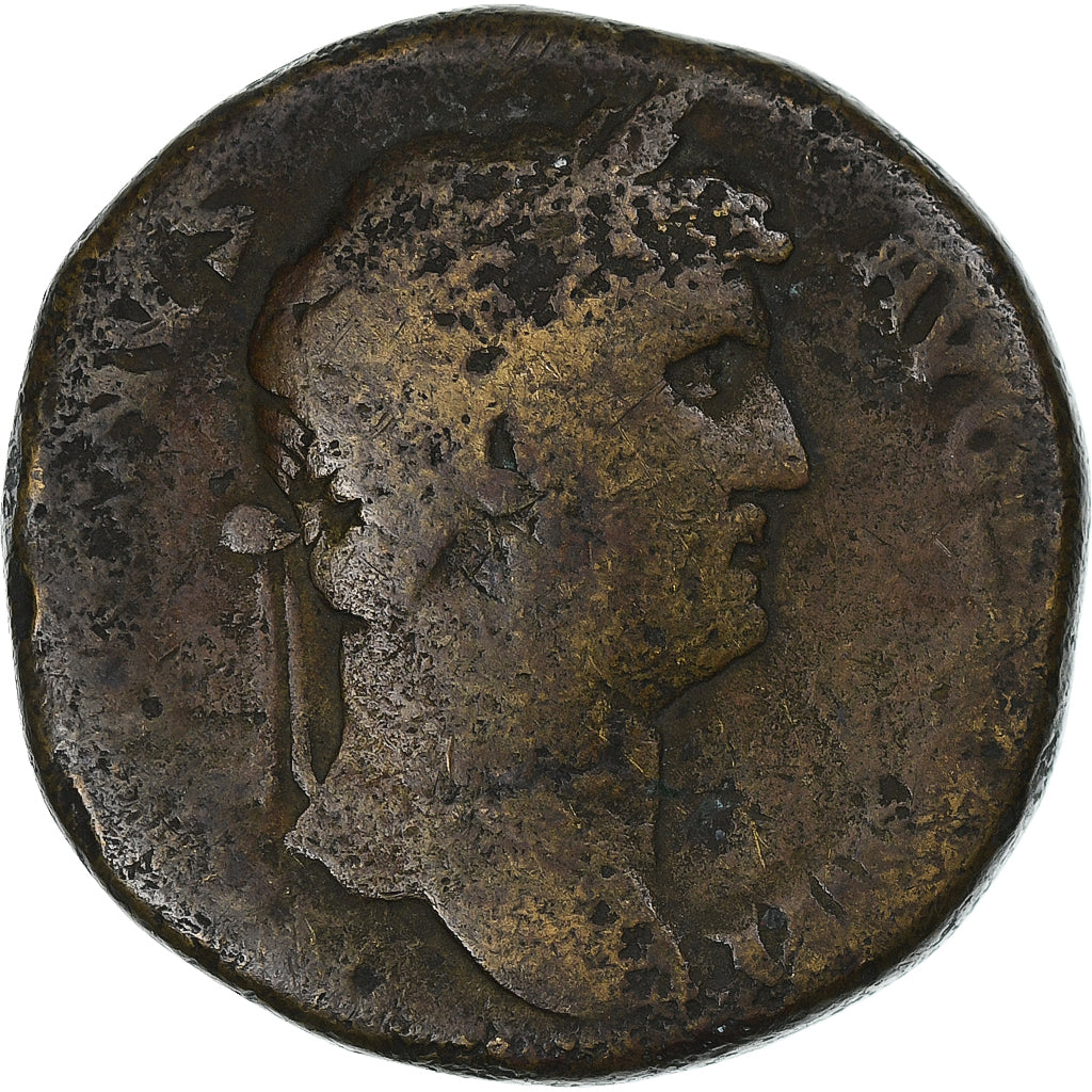 Hadrian, Sestertius, 117-138, Rome, Bronze, VG(8-10)