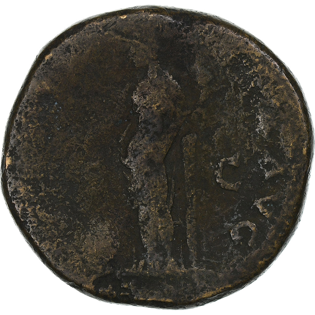 Hadrian, Sestertius, 117-138, Rome, Bronze, VG(8-10)