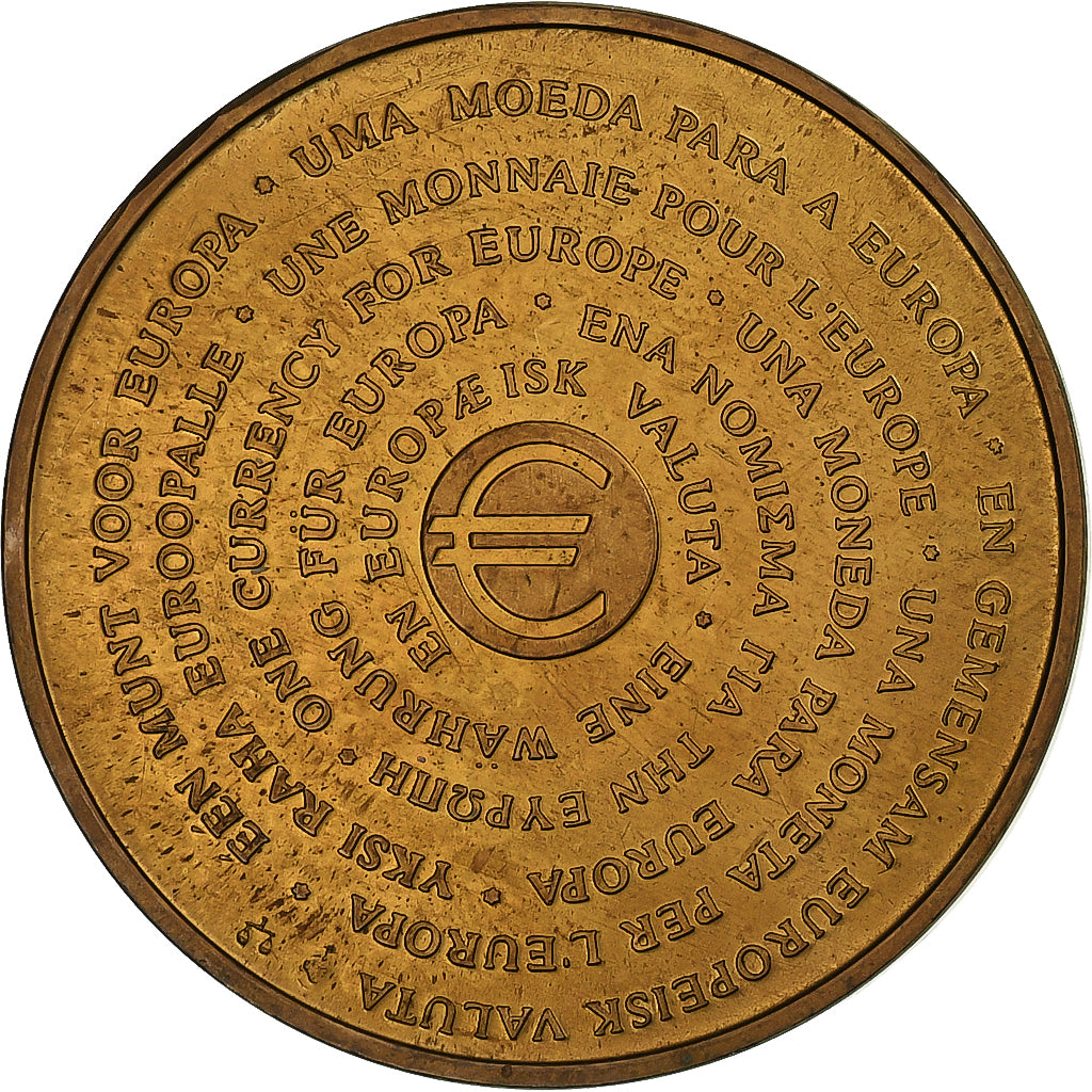 Frankrijk, 1 Euro, Chambre de Commerce de Martinique, 1997, Tin, FDC