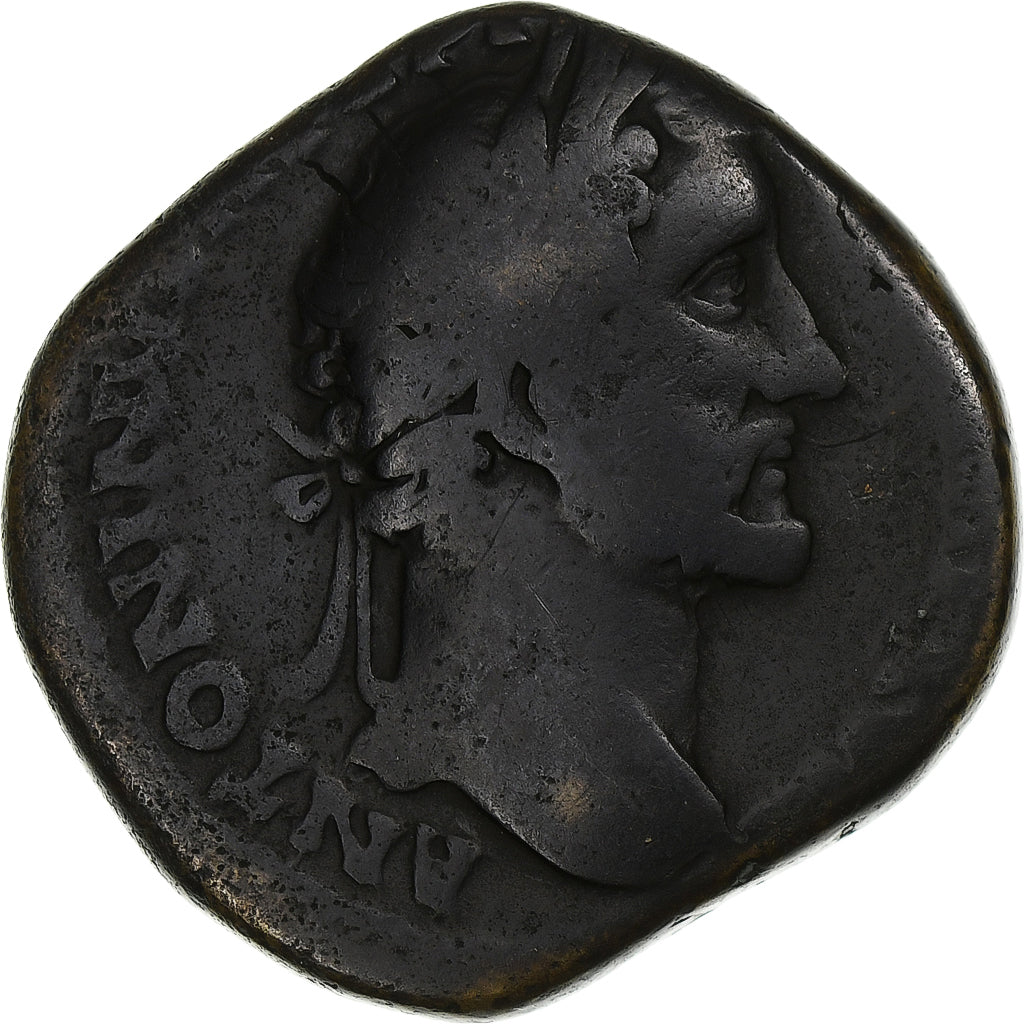 Antoninus Pius, Sestertius, 154-155, Rome, Bronze, F(12-15), RIC:929