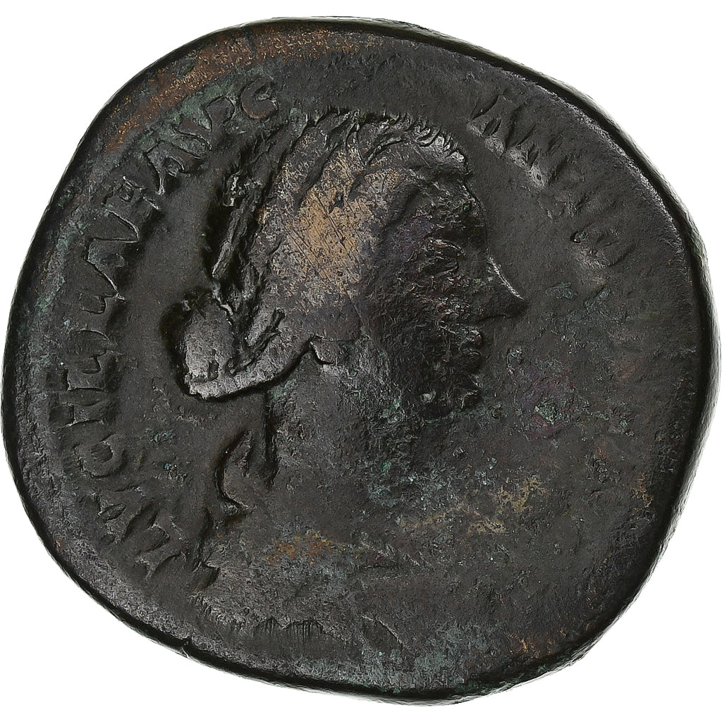 Lucilia, Sesterzio, 164-169, Rome, Bronzo, MB+, RIC:1779