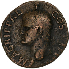 Agrippa, As, 37-41, Rome, Bronze, VF(30-35), RIC:58