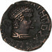 Koninkrijk Bactriane, Hermaios, Tetradrachm, Late 1st century BC, Bronzen, ZF+
