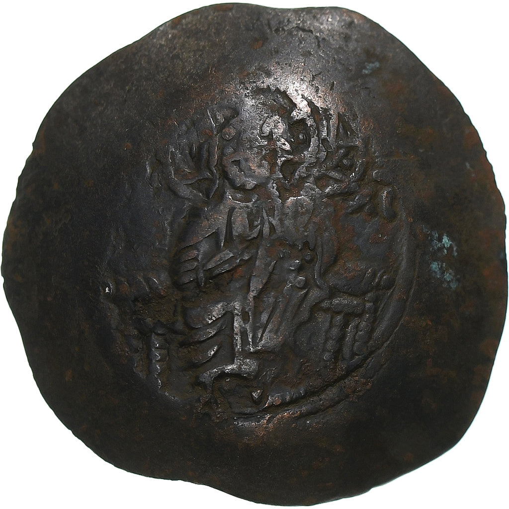 Manuel I Comnenus, Aspron trachy, 1143-1180, Constantinople, Billon, AU(50-53)