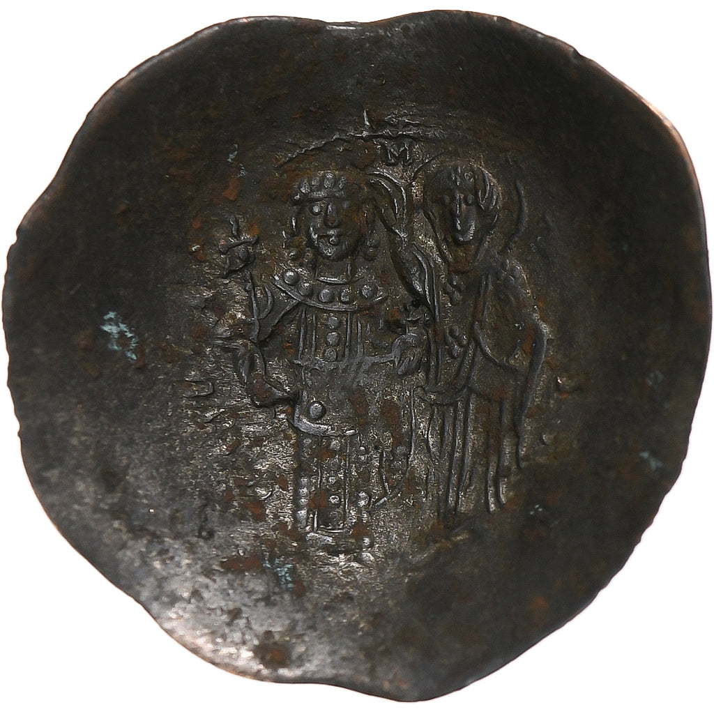 Manuel I Comnenus, Aspron trachy, 1143-1180, Constantinople, Billon, AU(50-53)