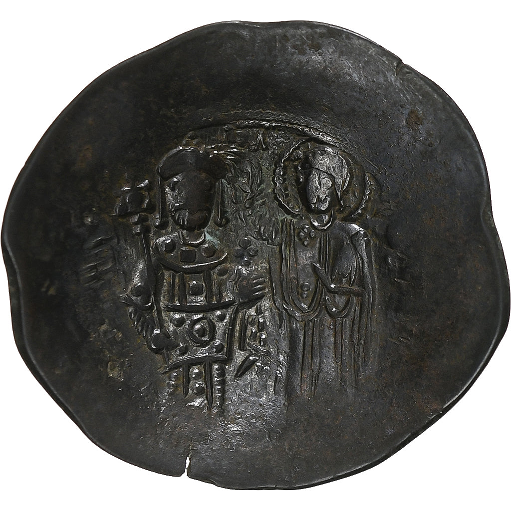 Manuel I Comnenus, Aspron trachy, 1143-1180, Constantinople, Billon, AU(50-53)