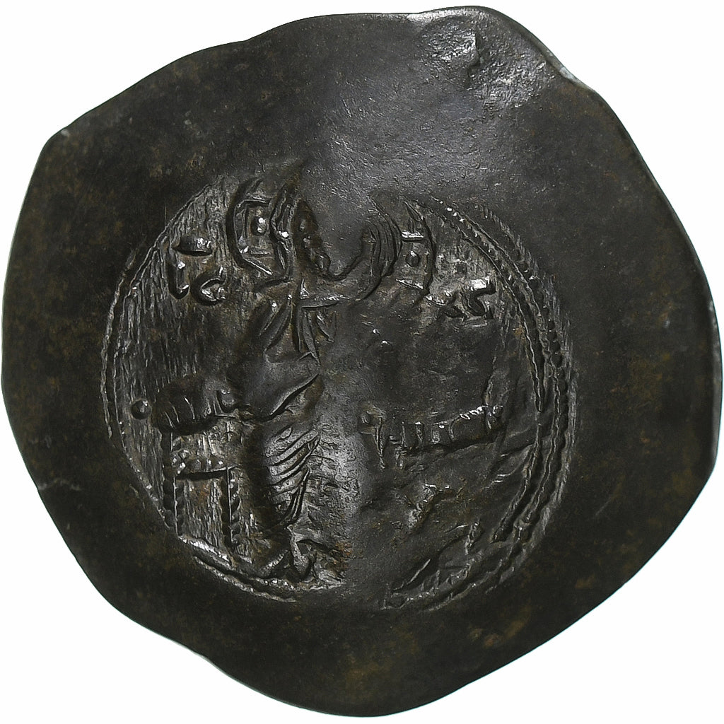 Manuel I Comnenus, Aspron trachy, 1143-1180, Constantinople, Billon, AU(50-53)
