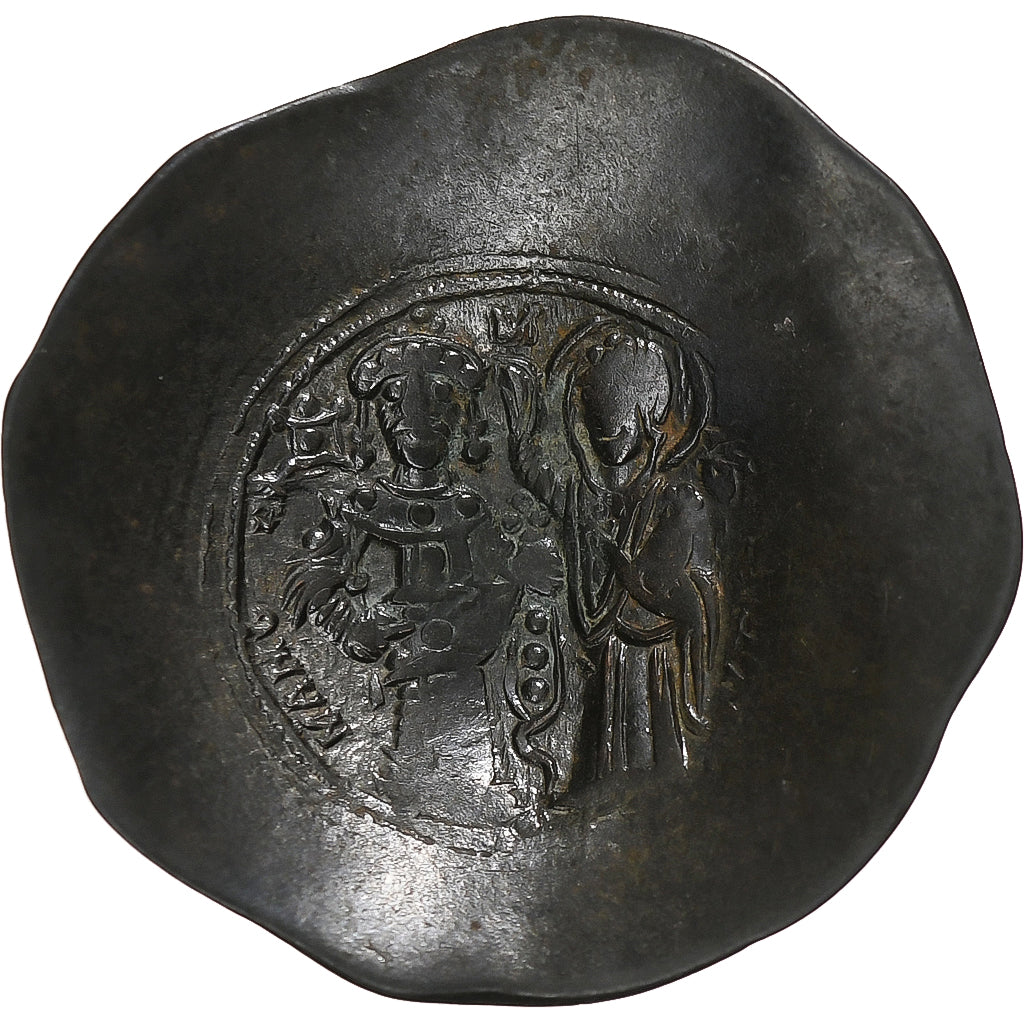 Manuel I Comnenus, Aspron trachy, 1143-1180, Constantinople, Billon, AU(55-58)