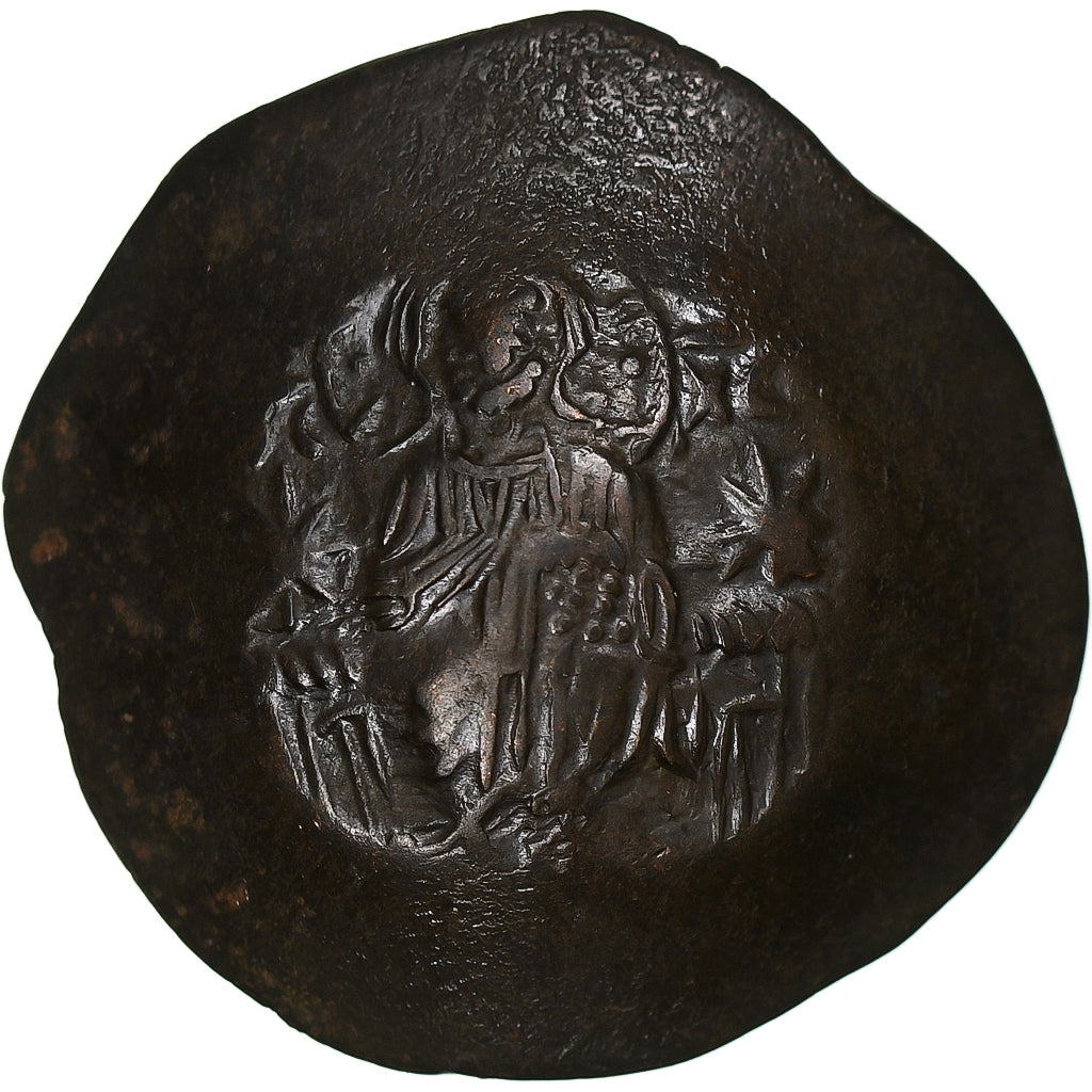 Manuel I Comnenus, Aspron trachy, 1143-1180, Constantinople, Billon, AU(55-58)