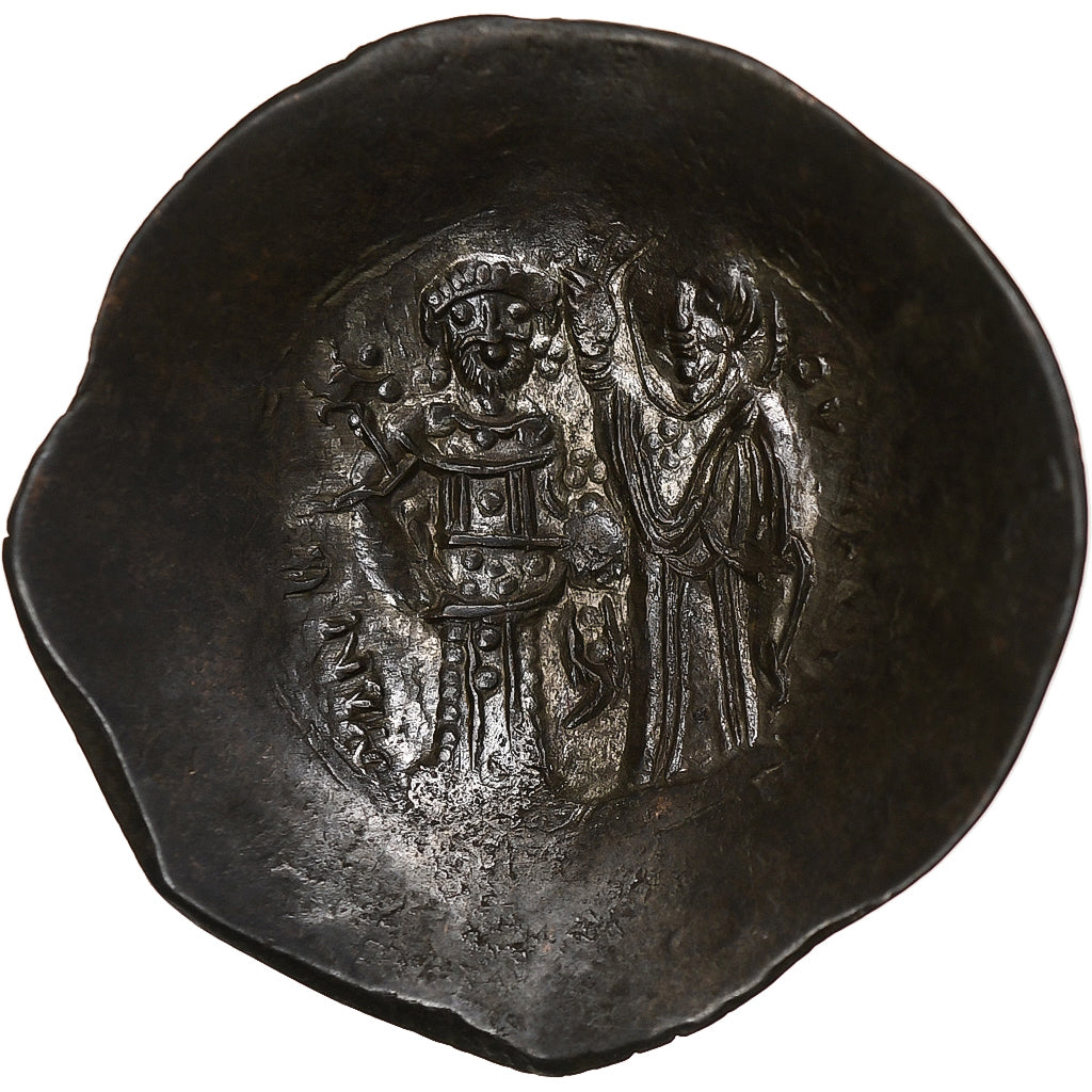 Manuel I Comnenus, Aspron trachy, 1143-1180, Constantinople, Billon, AU(55-58)