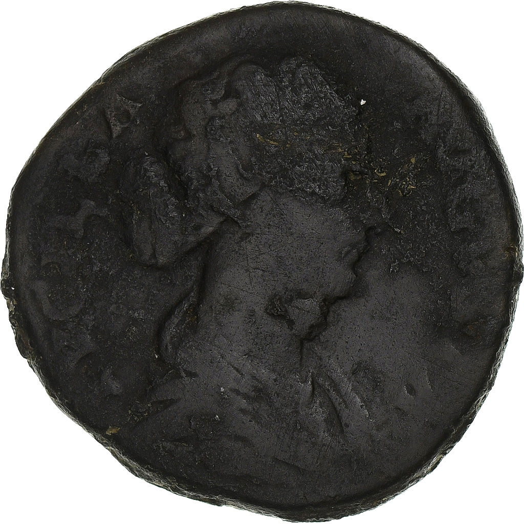 Lucilla, Sestertius, 164-169, Rome, Brązowy, F(12-15), RIC:1728