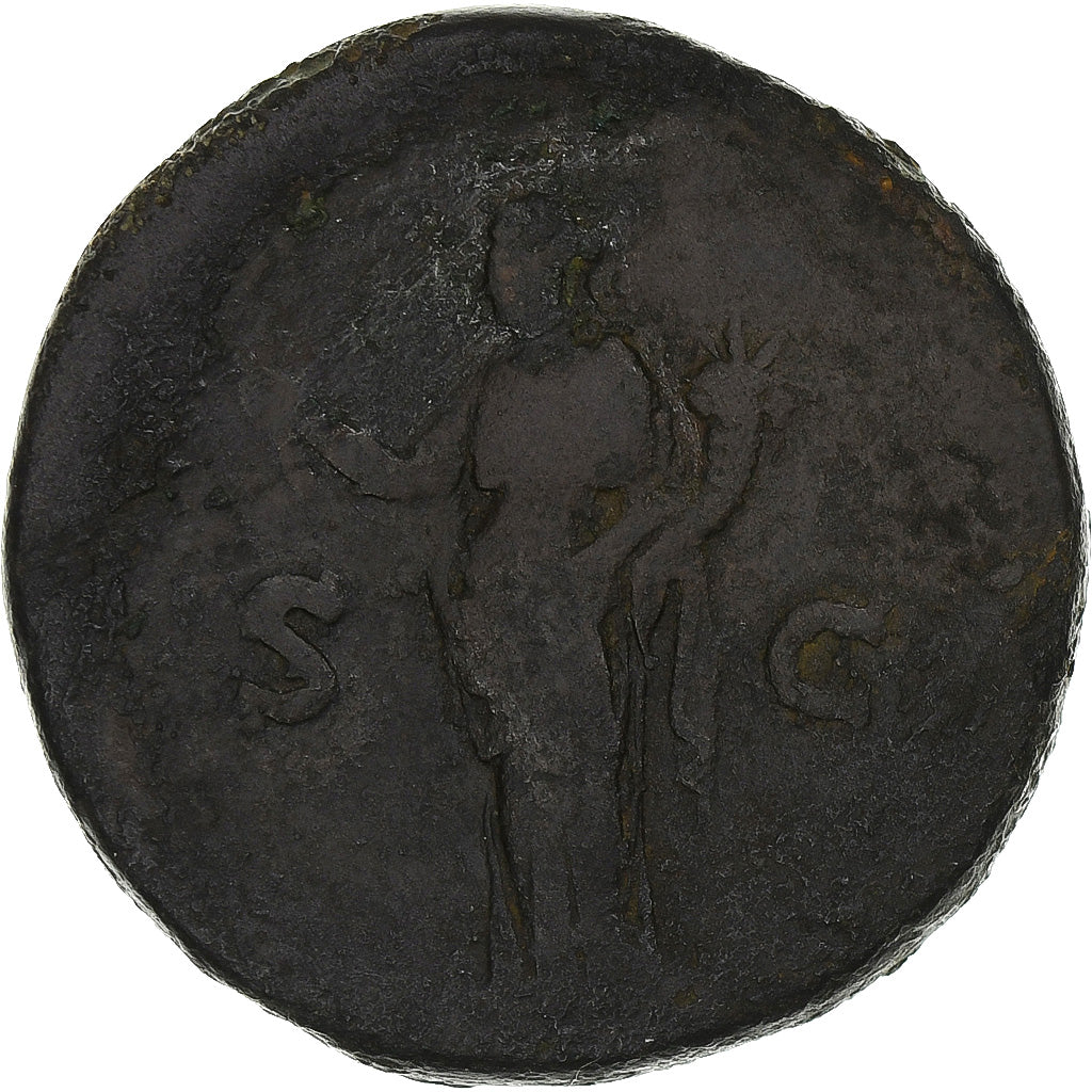 Hadrian, Sestertius, 117-138, Rome, Bronze, VG(8-10)