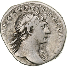 Trajan, Denarius, 103-111, Rome, Srebro, EF(40-45), RIC:91