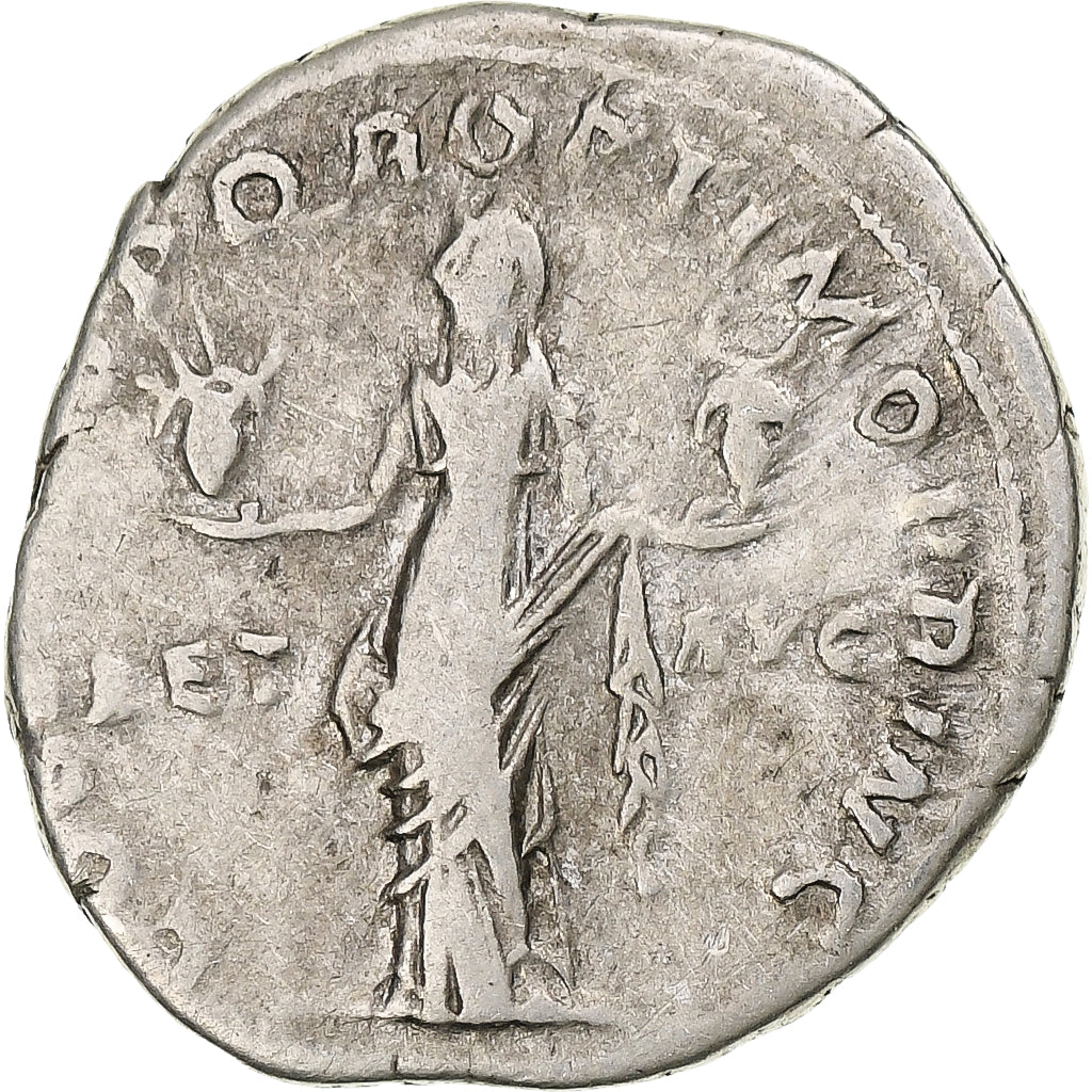 Trajan, Denarius, 103-111, Rome, Srebro, EF(40-45), RIC:91