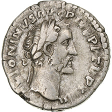 Antoninus Pius, Denarius, 159-160, Rome, Silver, AU(50-53), RIC:300a