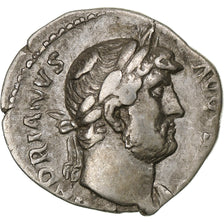 Hadrian, Denarius, 124-125, Rome, Silver, AU(50-53), RIC:729