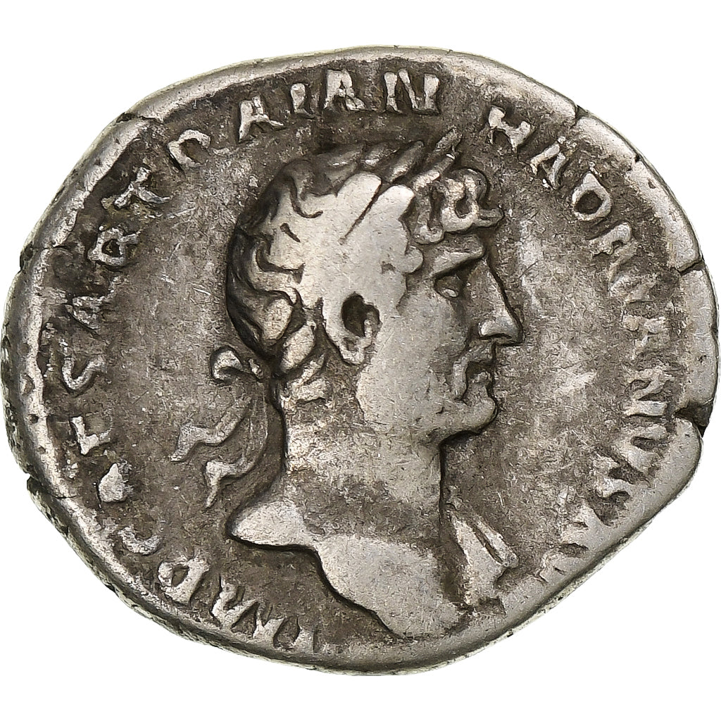 Hadrian, Denarius, 119-120, Rome, Plata, MBC, RIC:221