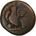 French India, Doudou, (1836), Pondicherry, Coq, Bronze, S+