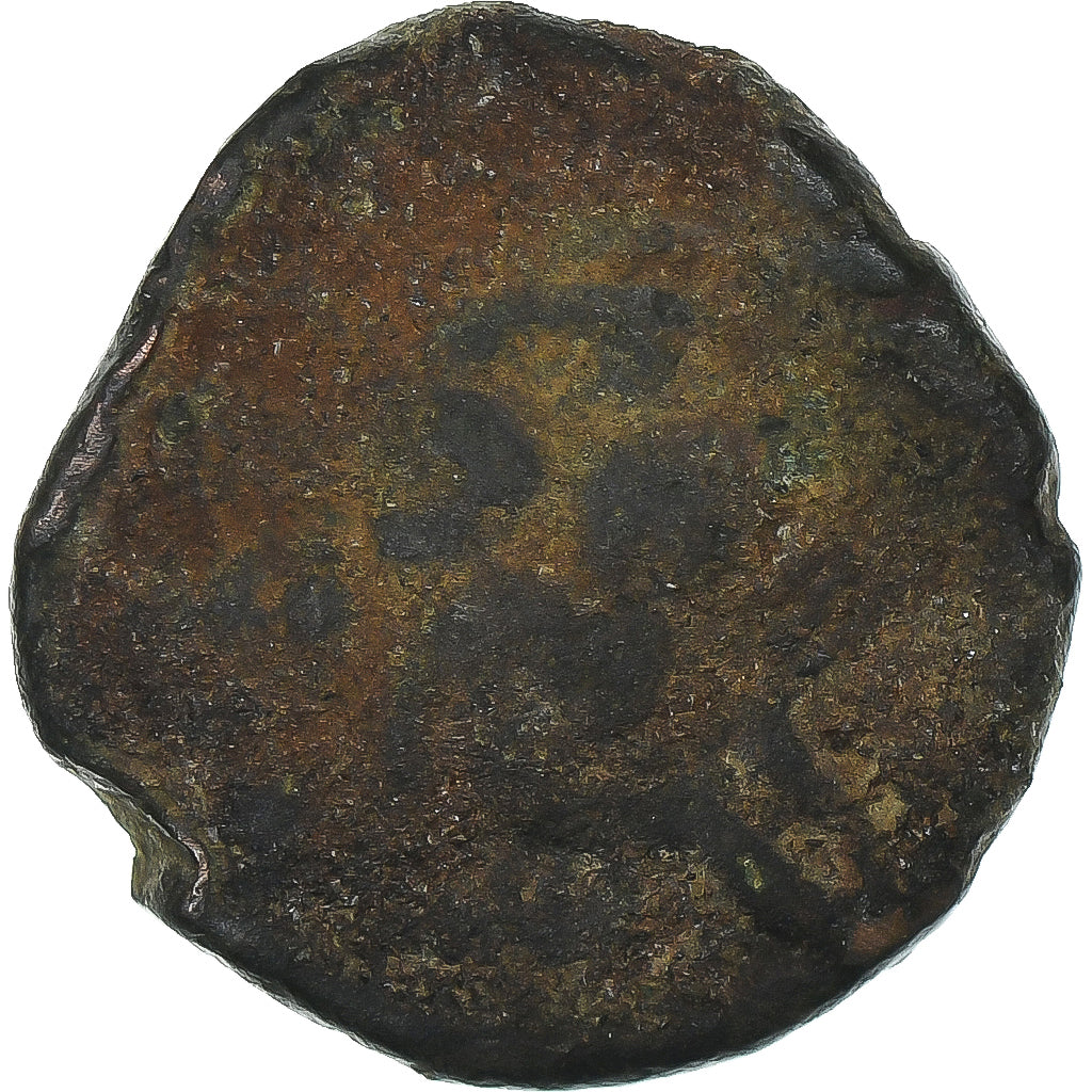 Ceilão, Chola Empire, Raja Raja Chola, Æ Unit, ca. 985-1014, Bronze, VF(20-25)