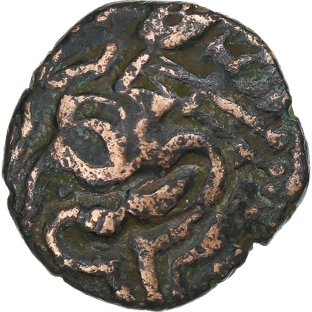 Ceylon, Chola Empire, Raja Raja Chola, Æ Unit, ca. 985-1014, Bronze, EF(40-45)