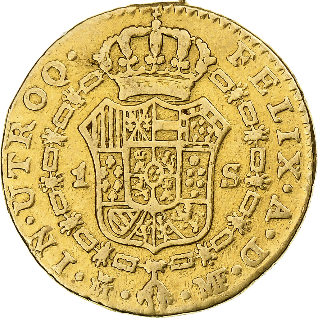 Espagne, Charles IV, Escudo, 1794, Madrid, Or, TB+, KM:434