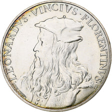 Frankreich, 10 Euro, Pièce d'Histoire - Léonard de Vinci, 2019, MDP, Silber