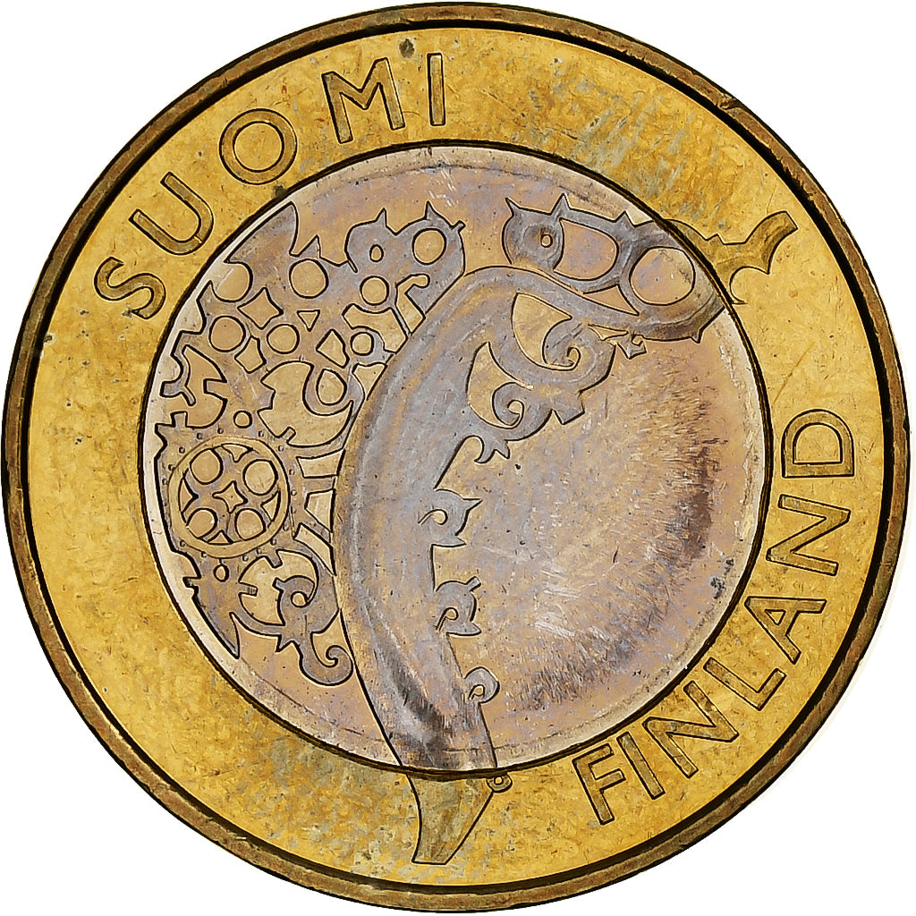 Finlande, 5 Euro, Finland Proper, 2010, Vantaa, Bimétallique, SUP+, KM:158