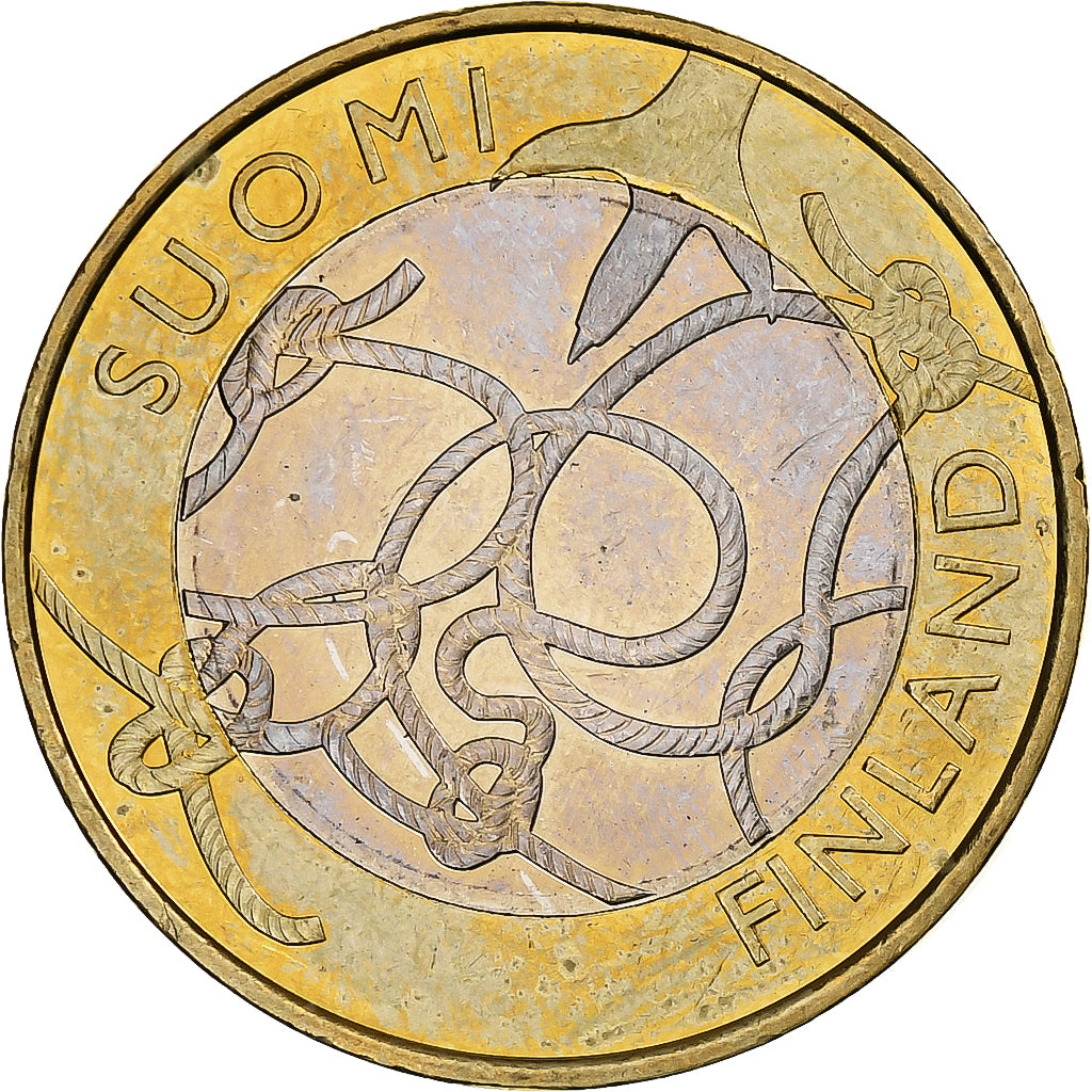 Finlande, 5 Euro, Tavastia, 2011, Vantaa, Bimétallique, SUP+, KM:161