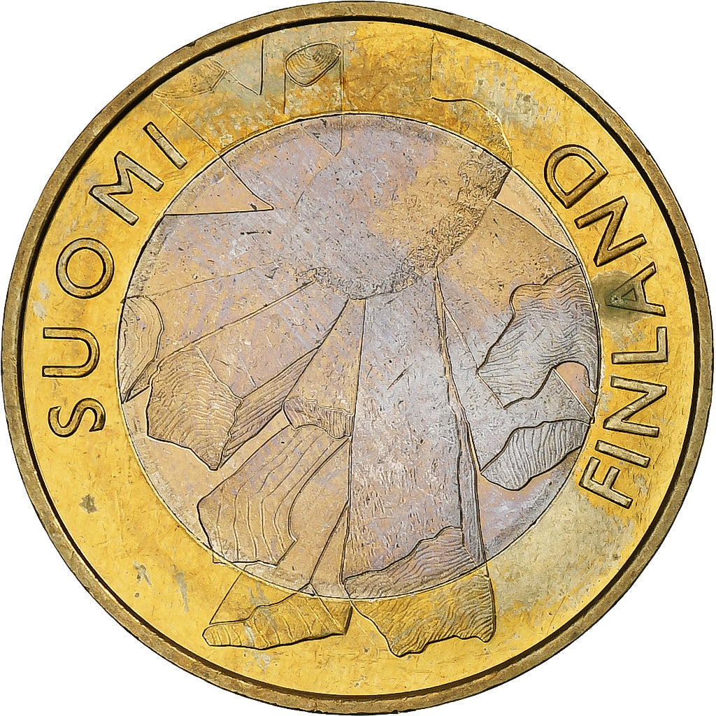 Finlande, 5 Euro, Ostrobothnia, 2011, Vantaa, Bimétallique, SUP+, KM:171