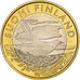 Finlande, 5 Euro, Cuckoo, 2014, Vantaa, Bimétallique, SUP+, KM:207
