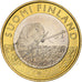 Finlandia, 5 Euro, Beaver in Satakunta, 2015, Vantaa, Bi-metallico, SPL, KM:240