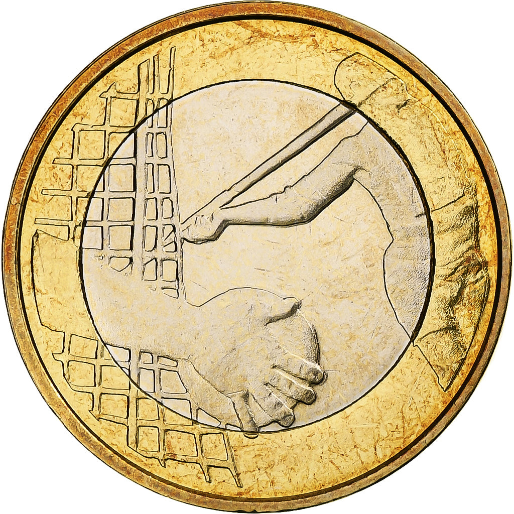 Finlande, 5 Euro, Athletics, 2016, Vantaa, Bimétallique, SUP+, KM:238