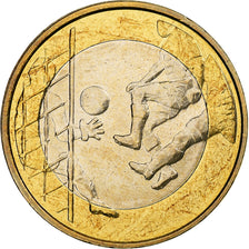 Finlandia, 5 Euro, Football, 2016, Vantaa, Bi-metallico, SPL, KM:246