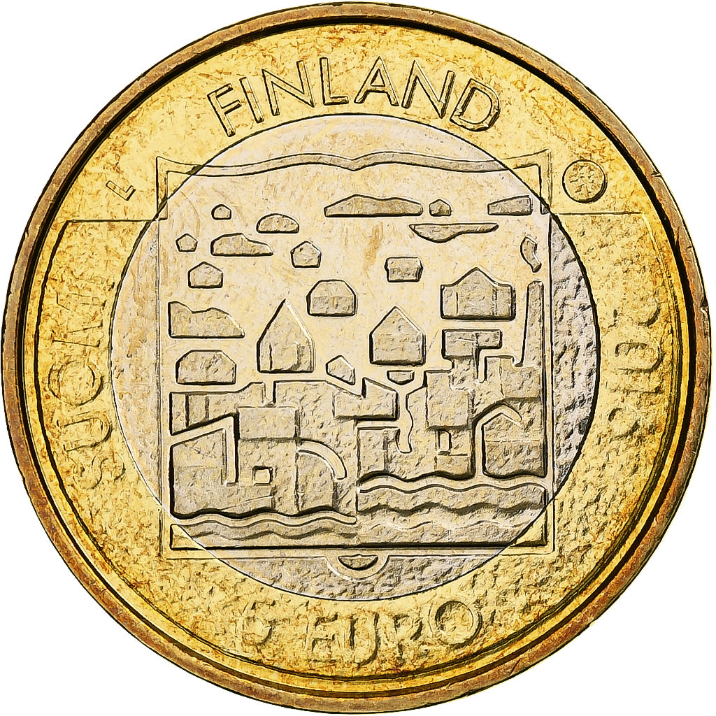 Finlande, 5 Euro, Lauri Kristian Relander, 2016, Vantaa, Bimétallique, SUP+