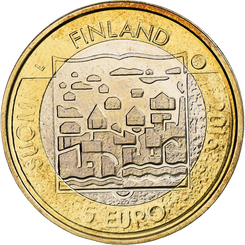 Finlande, 5 Euro, Kyosti Kallio, 2016, Vantaa, Bimétallique, SUP+, KM:290