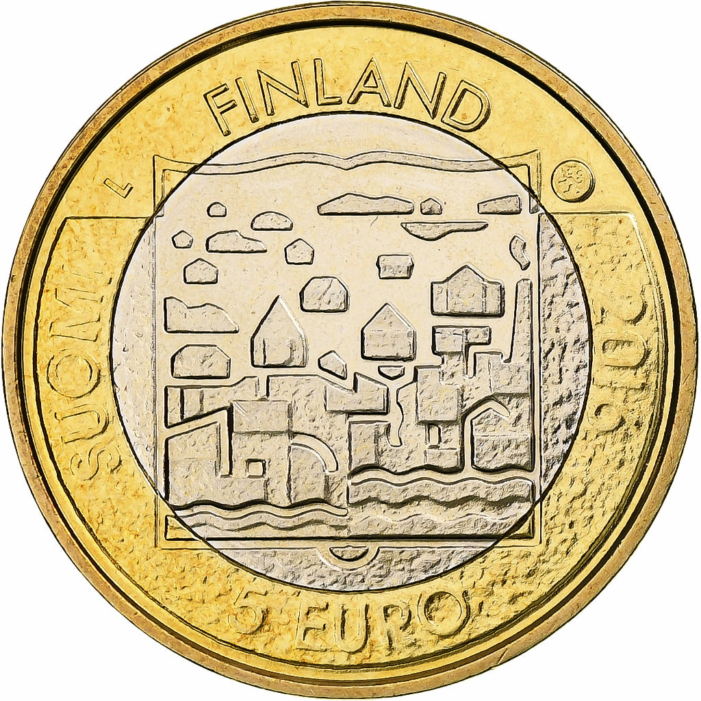 Finlande, 5 Euro, Kyosti Kallio, 2016, Vantaa, Bimétallique, SUP+, KM:290