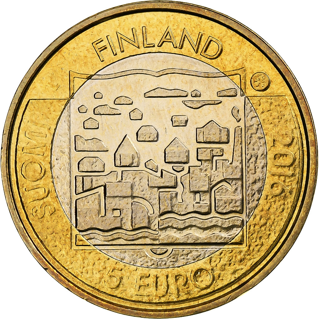 Finlande, 5 Euro, P. E. Svinhufvud, 2016, Vantaa, Bimétallique, SUP+, KM:291