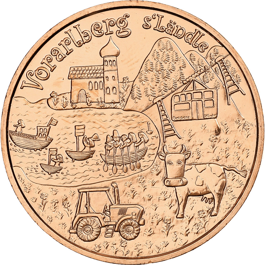 Austria, 10 Euro, Vorarlberg, 2013, Vienna, Rame, SPL, KM:3224