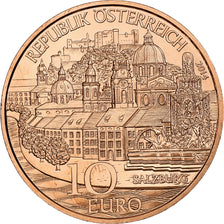Austria, 10 Euro, Salzburg, 2014, Vienna, Rame, SPL, KM:3232