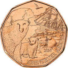 Austria, 5 Euro, Arctic Adventure, 2014, Vienna, Cobre, SC