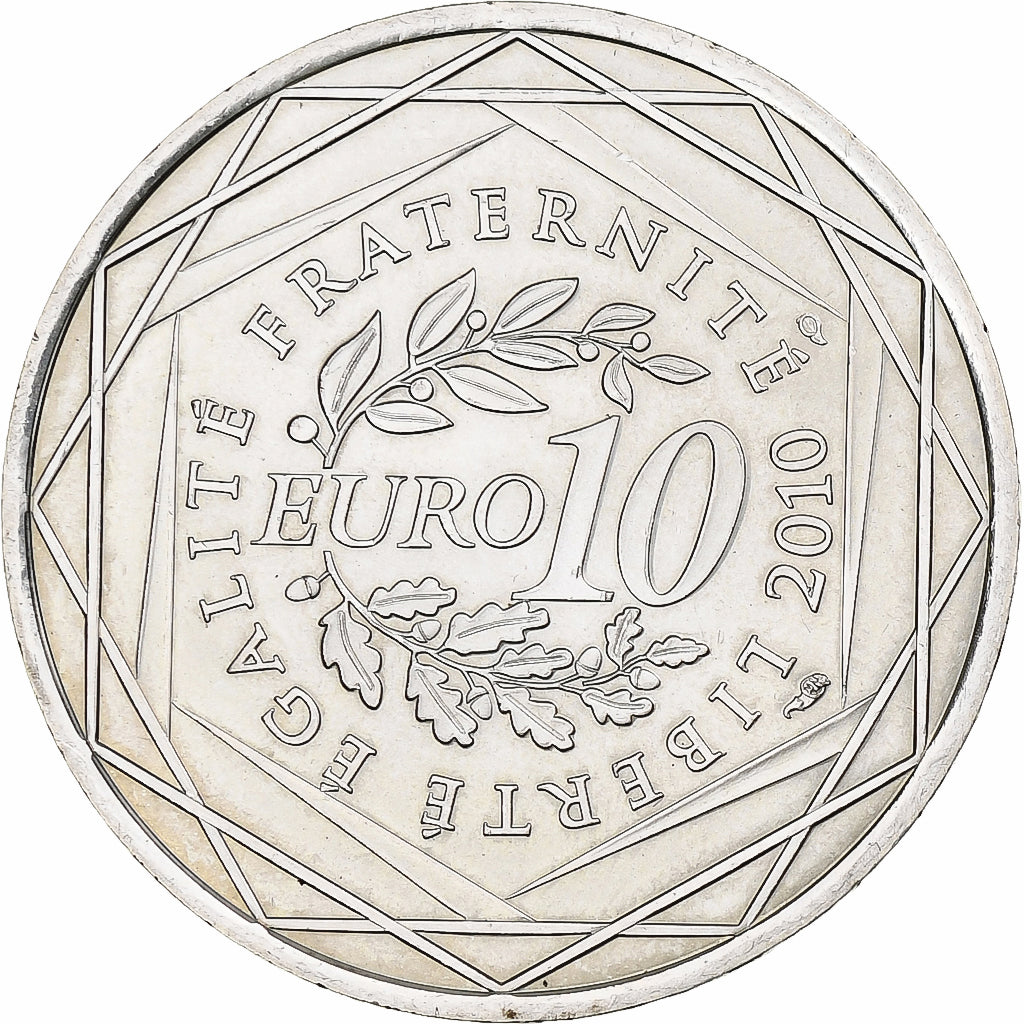 Frankreich, 10 Euro, Île-de-France, 2010, MDP, Silber, VZ+