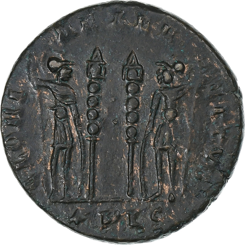 Constantine II, Follis, 333-334, Lyon - Lugdunum, Bronze, VZ, RIC:263