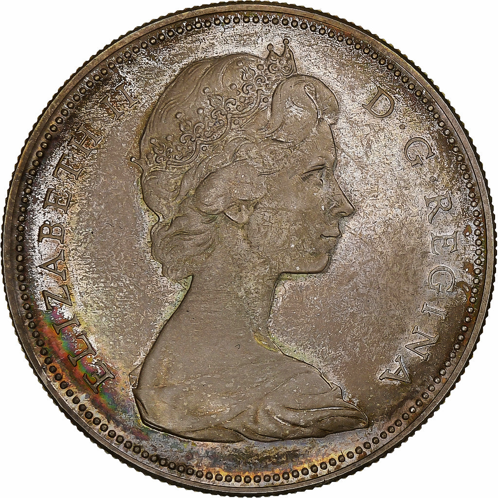 Canada, Elizabeth II, Dollar, 1967, Ottawa, Zilver, PR+
