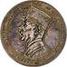 France, Medal, Commémoration du Mémorial du Général de Gaulle, 1972, Silver
